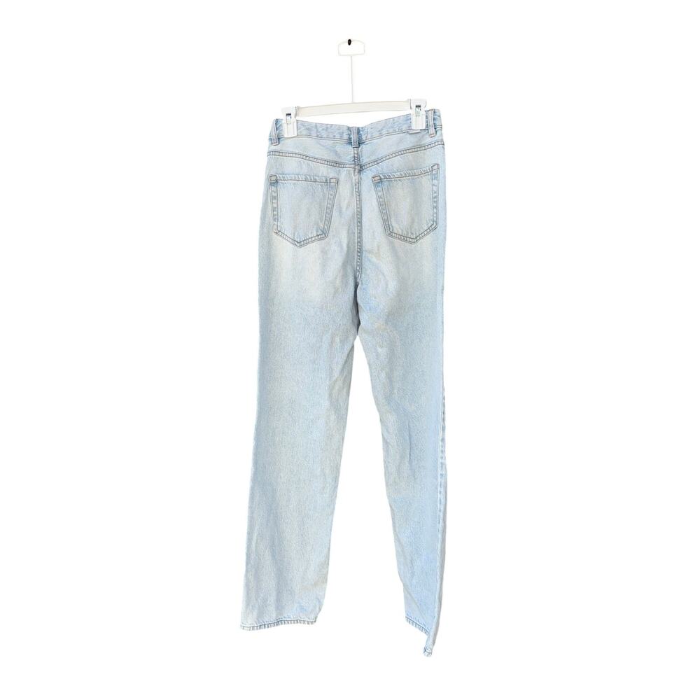 PacSun High Rise Straight Leg Jeans Women 28x31 Light Wash Denim Blue - Picture 6 of 10